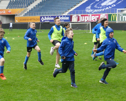 U11 in de Ghelamco arena!!