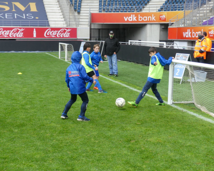 U11 in de Ghelamco arena!!