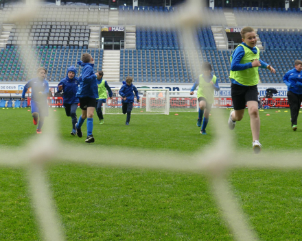 U11 in de Ghelamco arena!!