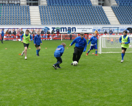 U11 in de Ghelamco arena!!