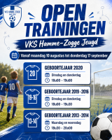 OPEN TRAINING JEUGD